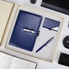Best price corporate gift box set A5 Notebook name Card holder and Pen for promotional business gift box set