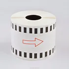 PUTY compatible DK thermal label black on white DK-22205