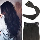 2018 Popular Double Drawn Brazilian Remy Halo Human Hair Extension