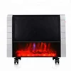 Portable panel 1200W electric room convection heater with flame