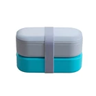 Eco friendly kids unique waterproof lunch box container