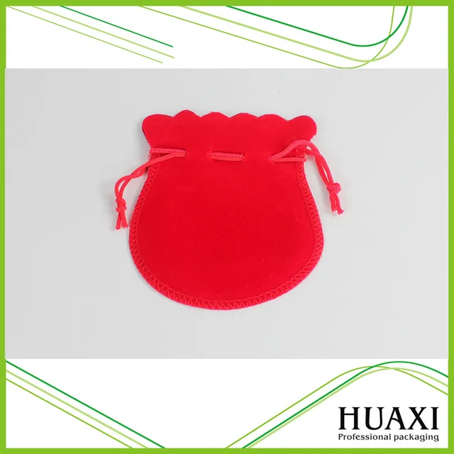cheap cotton drawstring bag mini velvet jewellery pouch velvet