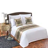 Factory low price single bedding 100% cotton custom printed hotel pillow cases white quilt cover
