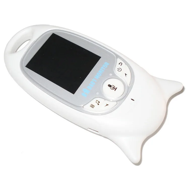 Infrared Night Vision Two Way Talk Back Wireless Temperature Monitoring Video Baby Monitor With  Lullabies