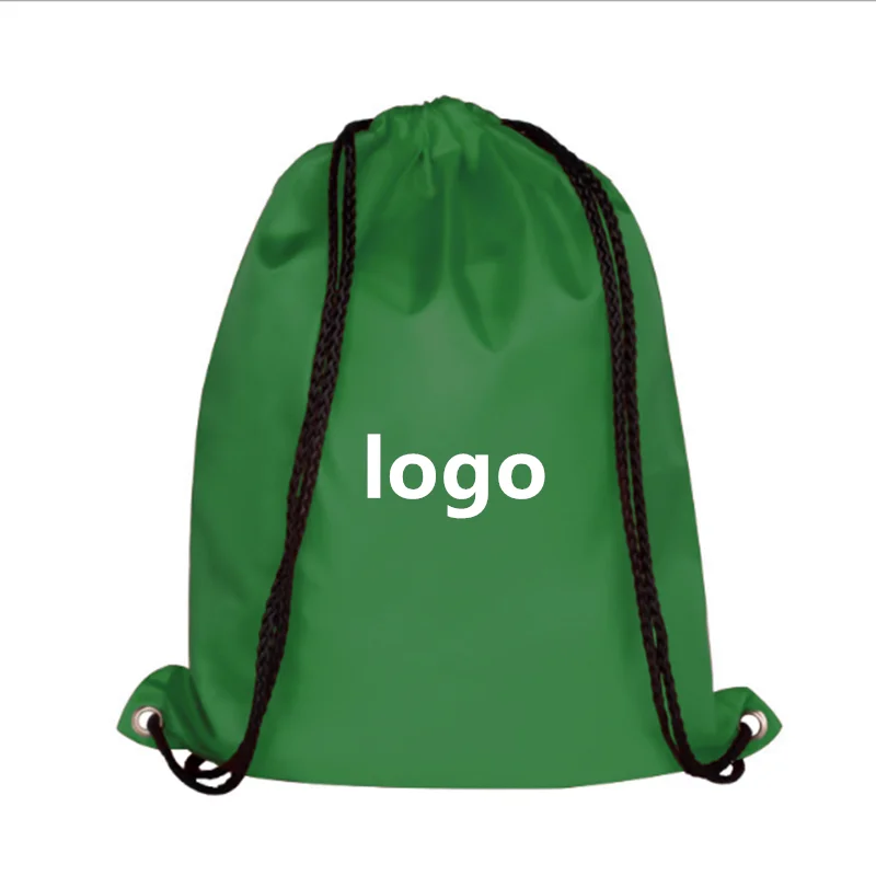 customized logo  fitness and leisure  bag fitness bag gym bag  for Sports  with string