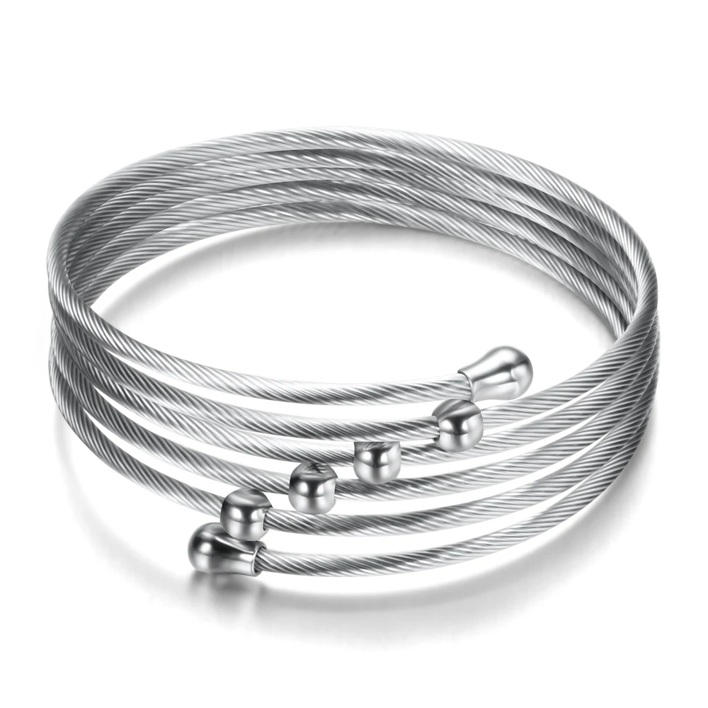 Twist Wire Mesh Stainless Steel Bangle Charm Bracelets Pulseiras Fashion Jewelry For Perfume Women
Twist Wire Mesh Stainless Steel Bangle Charm Bracelets Pulseiras Fashion Jewelry For Perfume Women