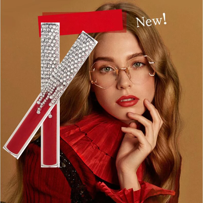 2019 Stock sale 5 Colors Liquid Lipstick Diamond lip gloss SET Matte Lipstick Red Velvet Cosmetics Lips Makeup
2019 Stock sale 5 Colors Liquid Lipstick Diamond lip gloss SET Matte Lipstick Red Velvet Cosmetics Lips Makeup