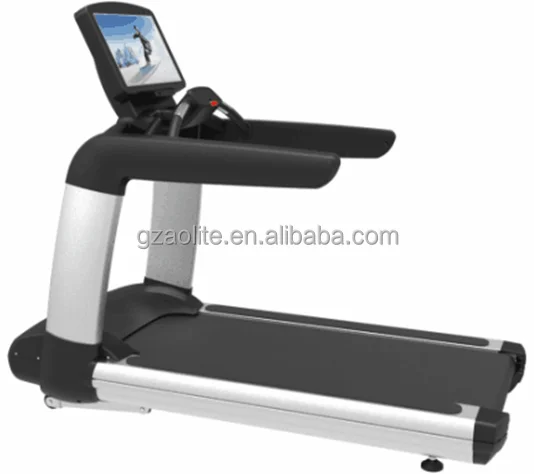 Best Fitness Equipment Touch screen commercial treadmill with WIFI, Silver and black
Best Fitness Equipment Touch screen commercial treadmill with WIFI, Silver and black