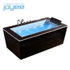 New design Black freestanding bathtub/bath tub black whirlpool bathtub