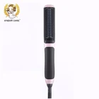 Professional hair straightener with comb name brand flat iron hair straightener brush