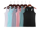 2019 fashion women 95%cotton 5%spandex tanks tops Customized LOGO