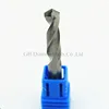 Professional Customized PDC PCD flat endmill Diamond tip twist drill bits For drilling and milling