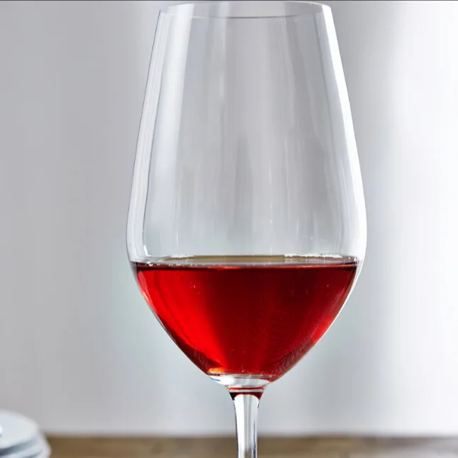 High Quantity Crystal Wine Glass Clear Goblet Oem Manufacture Factory Provide Glass Cup With Stem For Drinking Wine