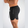 Wholesale Polyester Spandex Plain Men work out gym wear nylon shorts Shorts