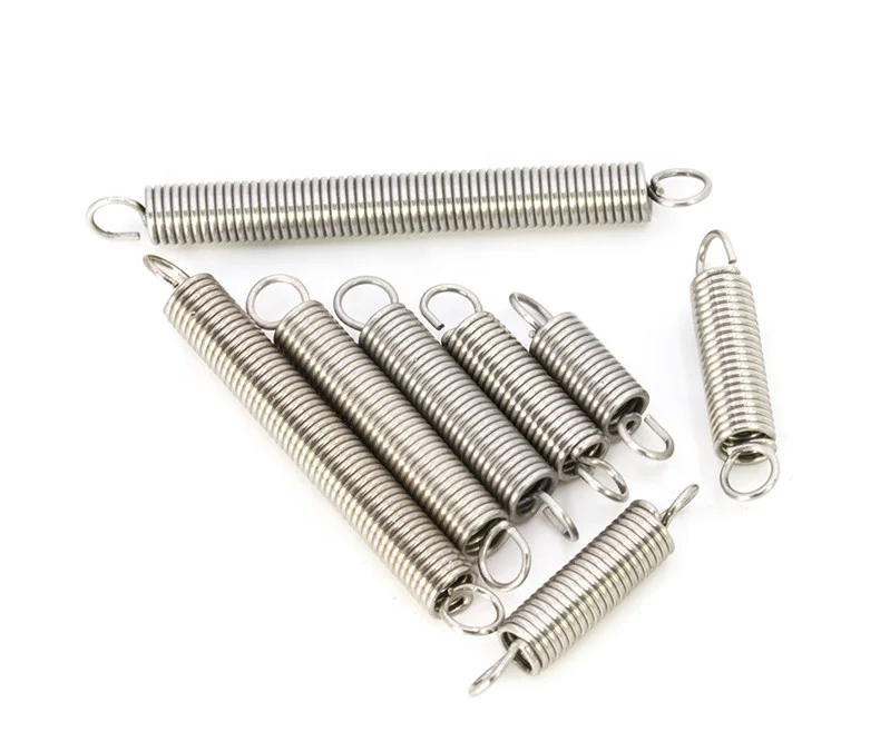 GUNGY Ressort De Traction 50mm Ressorts De Tension Avec Crochets Ressorts En Acier Inoxydable Diamètre Du Fil 2,5mm Diamètre Extérieur 18mm Force 17,9kg 2 Pièces