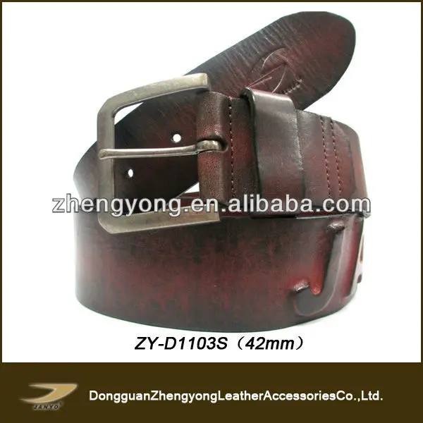 tan embossed unique belt mens brand name belts