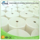 100% Virgin Wood Pulp Jumbo Roll Carrier Tissue Paper Raw Material for Baby Diaper