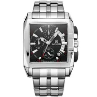 

Megir 2019 Men's Luxury Stainless Steel Calendar Quartz Watches Sport Military Chronograph Wristwatch Relogio Masculino