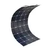 100W 18V Semi Flexible Monocrystalline Silicon Solar Cells Solar Panel For Caravan Boat Marine Yachts With Overseas Warehouse