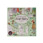 Factory supply high quality watercolor coloring books custom printing