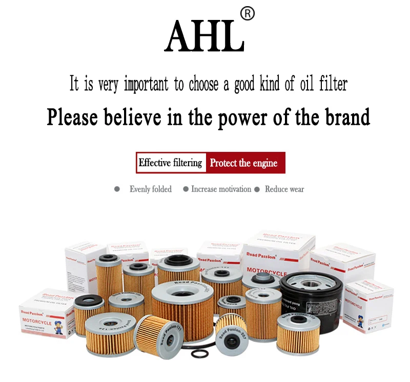 Road Passion High Performance Oil Filter for HONDA GB500 1990 TLR250 1985-1987 TRX250 1985-1986 TRX250 FOURTRAX 1987