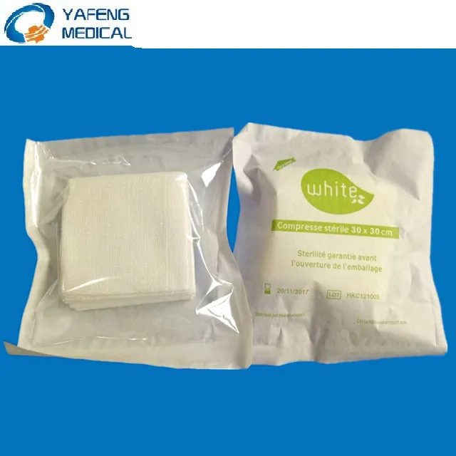 good health use absorbent cotton gauze sponge medical supply