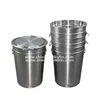 SUS316L 60L Open Head Sealed Conical Stainless Steel Drum