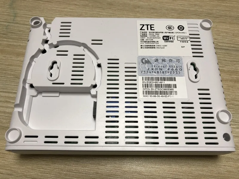 0 ftth gpon onu fiber optic router zte f660