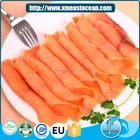 2017 Fashion custom delicious seafood smoked slice salmon fish farm