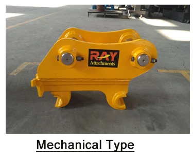 Factory Direct Supply Ray Quick Hitch Coupler For Mini Excavator