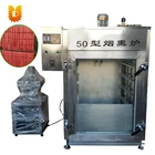 commercial sausage smoking furnace/sausage baking machine/meat bacon smoking oven