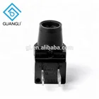 black color lamp holder socket types bulb E12 ETL electrical plug in night light base black color