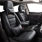 high quality genuine leather car seat covers design for Lavida customized