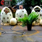 Park Items Animatronic Dinosaur Eggs Life Size Dinosaur Egg Baby Jurassic Park Dinosaur Items