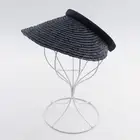 Wholesale Summer Beach Hat Short Brim Wheat Straw Visor Cap