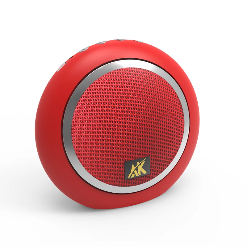 New 2019 ak101 outdoor portable Fabric speaker mini wireless subwoofer Support interconnection and TF/U Disk,desktop sound bar - ANKUX.COM