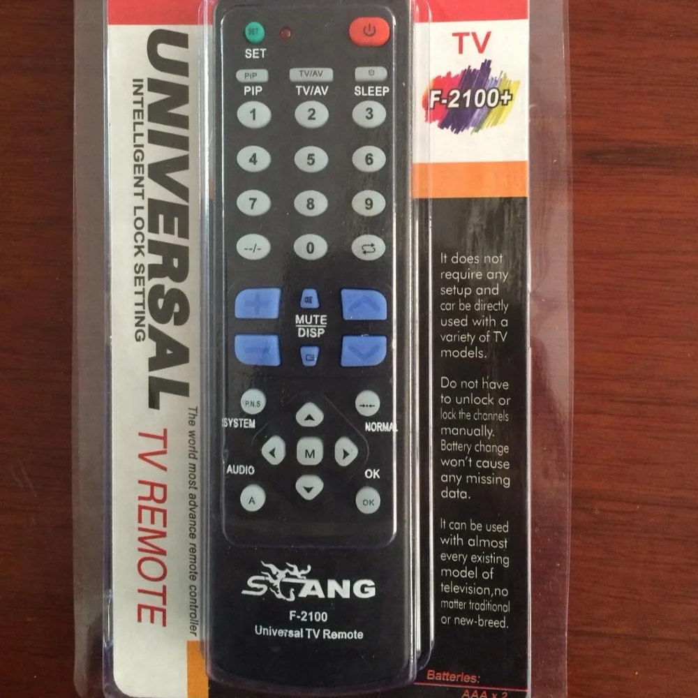 universal remote easy to use