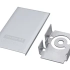 metal stamping etching shielding cover and frame emi_shield and flat metal shield and standard surface mount shields