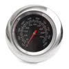 3" Stainless Steel BBQ Charcoal Grill Pit Wood Smoker High Temperature Gauge Thermometer