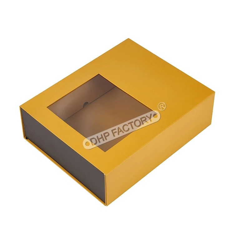 luxury custom paper rigid cardboard packaging magnetic closure