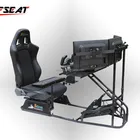 saitek flight racing simulator game play seat