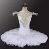 customized can adjust size white tutu for stage