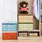Custom plastic portable collapsible home storage box