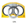 cifa concrete pump spare parts Concrete Pump Spectacle Wear Plate And Cutting Ring