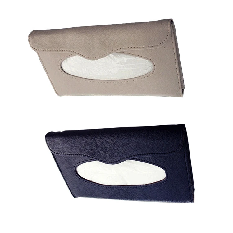 Auto accessories tissue box cover PU leather car sun visor tissue box custom tissue paper box
Auto accessories tissue box cover PU leather car sun visor tissue box custom tissue paper box