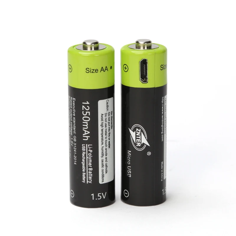 rechargeable battery aa USB Charge Funtion AA/AAA rechargerable battery