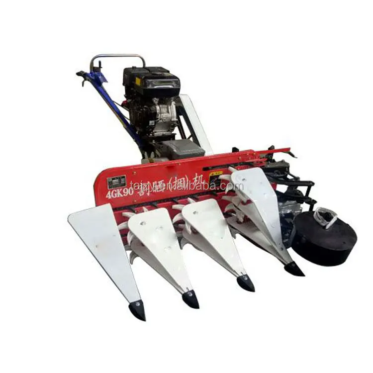 small type chili wheat rice paddy cutting harvesting machine