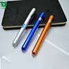 Yellow Led Light Metal Medical Pen Shape Led Flashlight Clamped Torch for Doctor