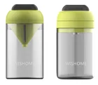 キッチンアクセサリー多機能ハンドヘルド野菜シュレッダーおろし器スパイラルカッタースライスしたキュウリためコンテナ