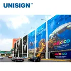 Indoor& Outdoor Advertising Printing Materials Frontlit Pvc Flex Banner Roll